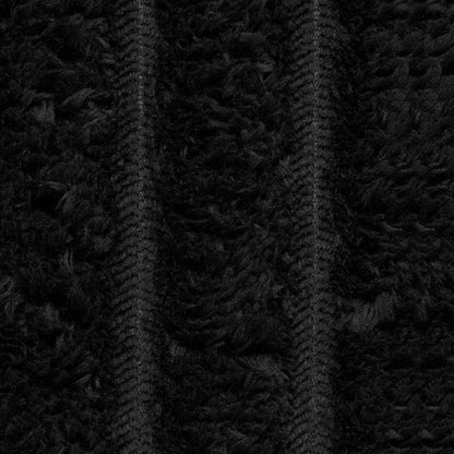 Wohndecken 6 pcs Schwarz 270 x 240 cm Fleece