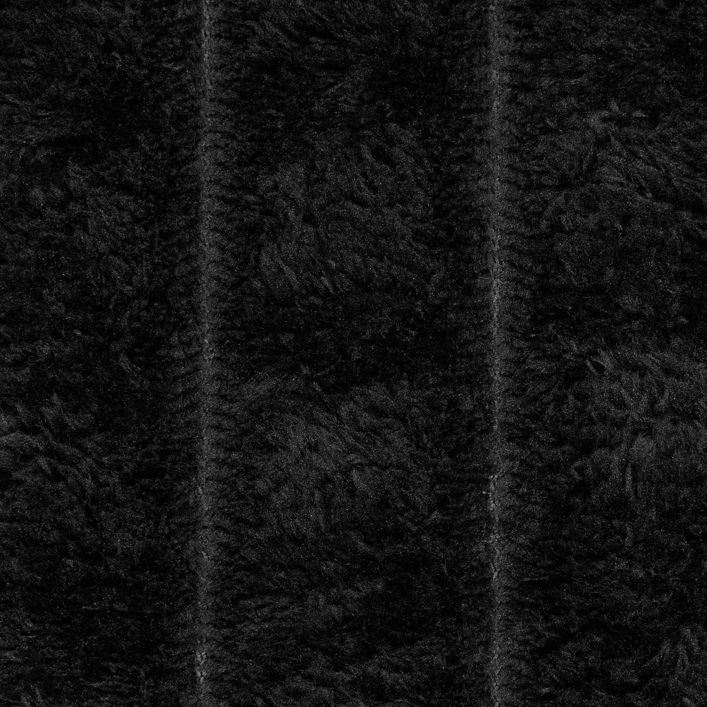 Überwurfdecke Schwarz 150 x 130 cm Fleece