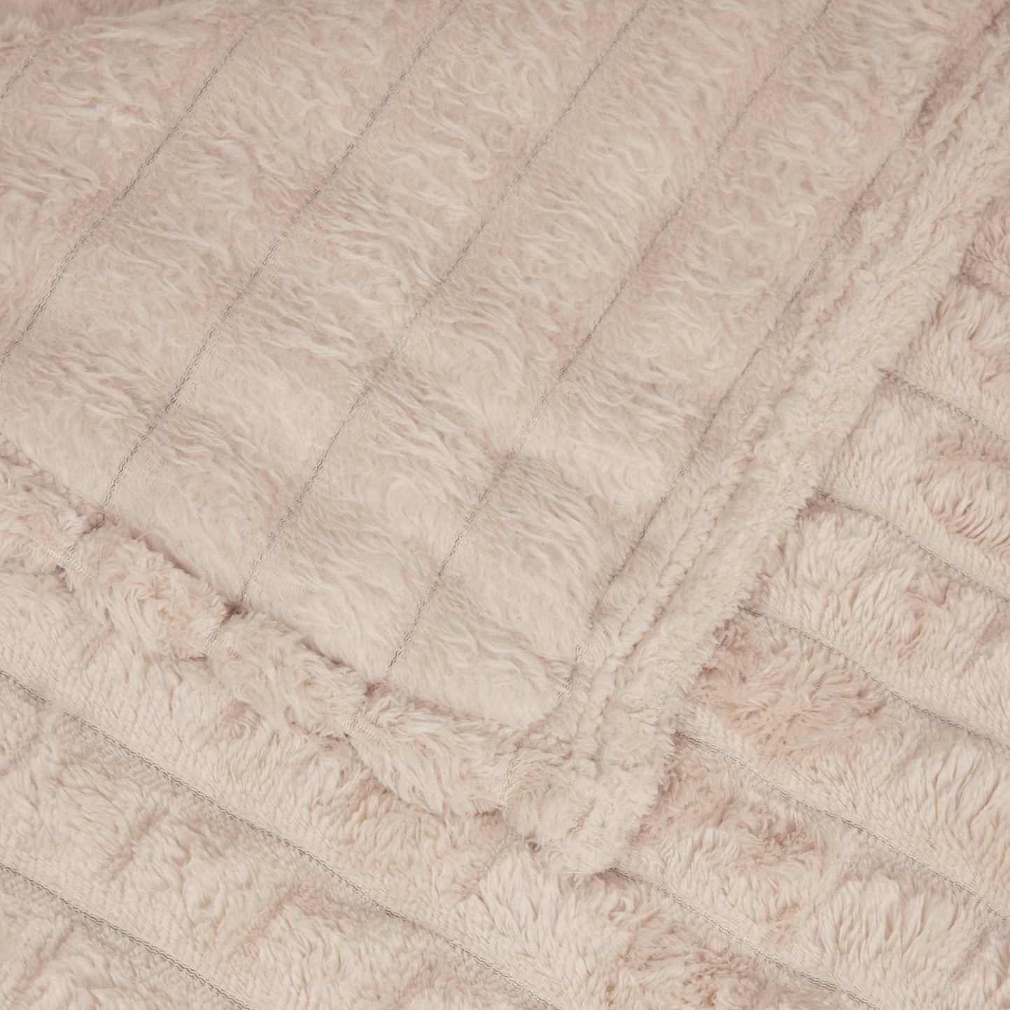 Wohndecken 6 pcs Beige 270 x 240 cm Fleece