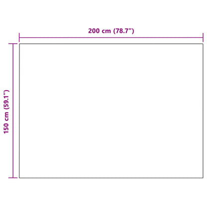 Überwurfdecke Grau 150 x 200 cm Fleece