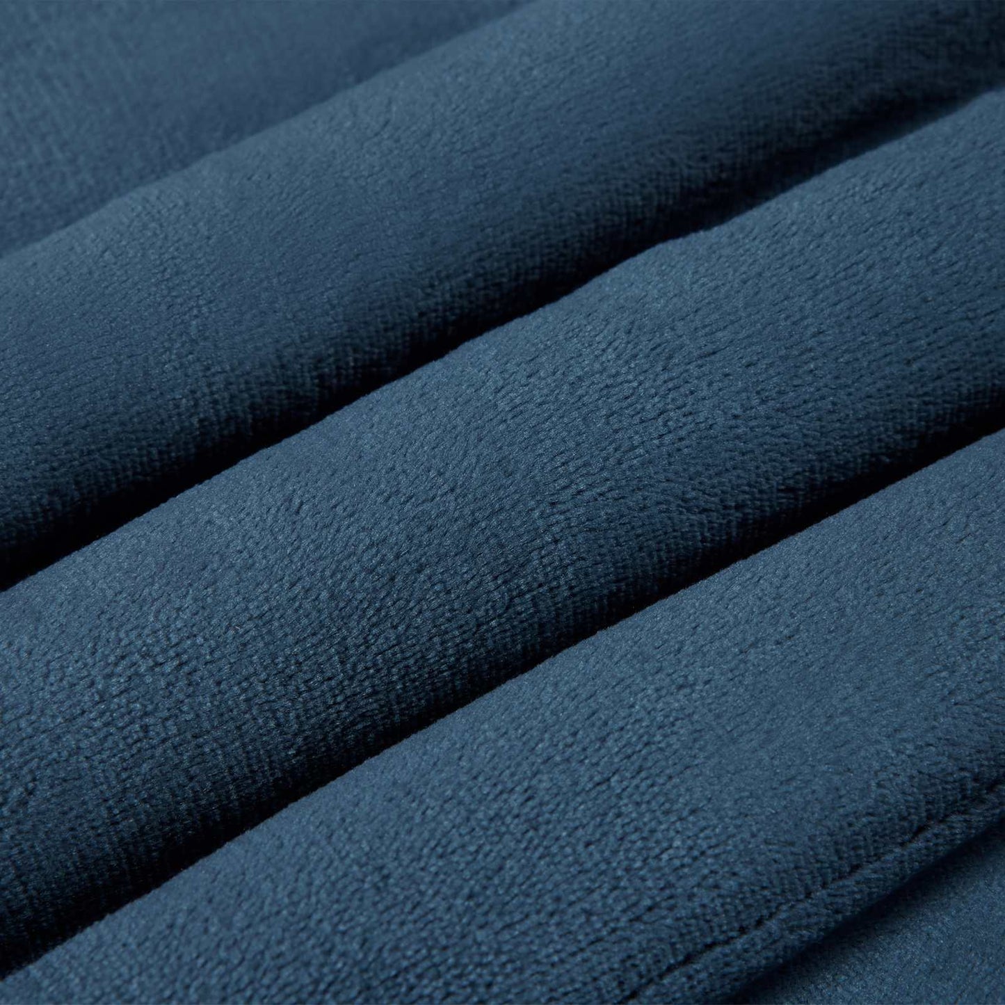 Überwurfdecke Marineblau 240 x 270 cm Fleece