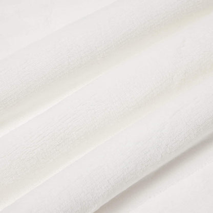 Überwurfdecke Weiß 150 x 200 cm Fleece