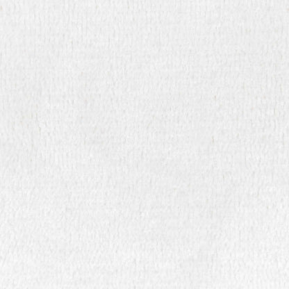 Überwurfdecke Weiß 150 x 200 cm Fleece