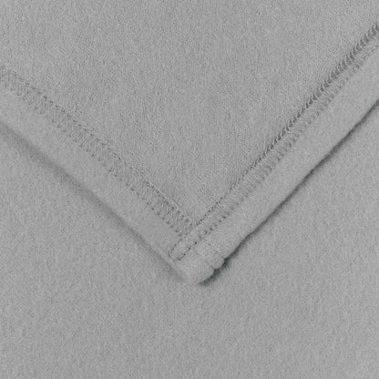 Überwurfdecke Grau 200 x 150 cm Fleece
