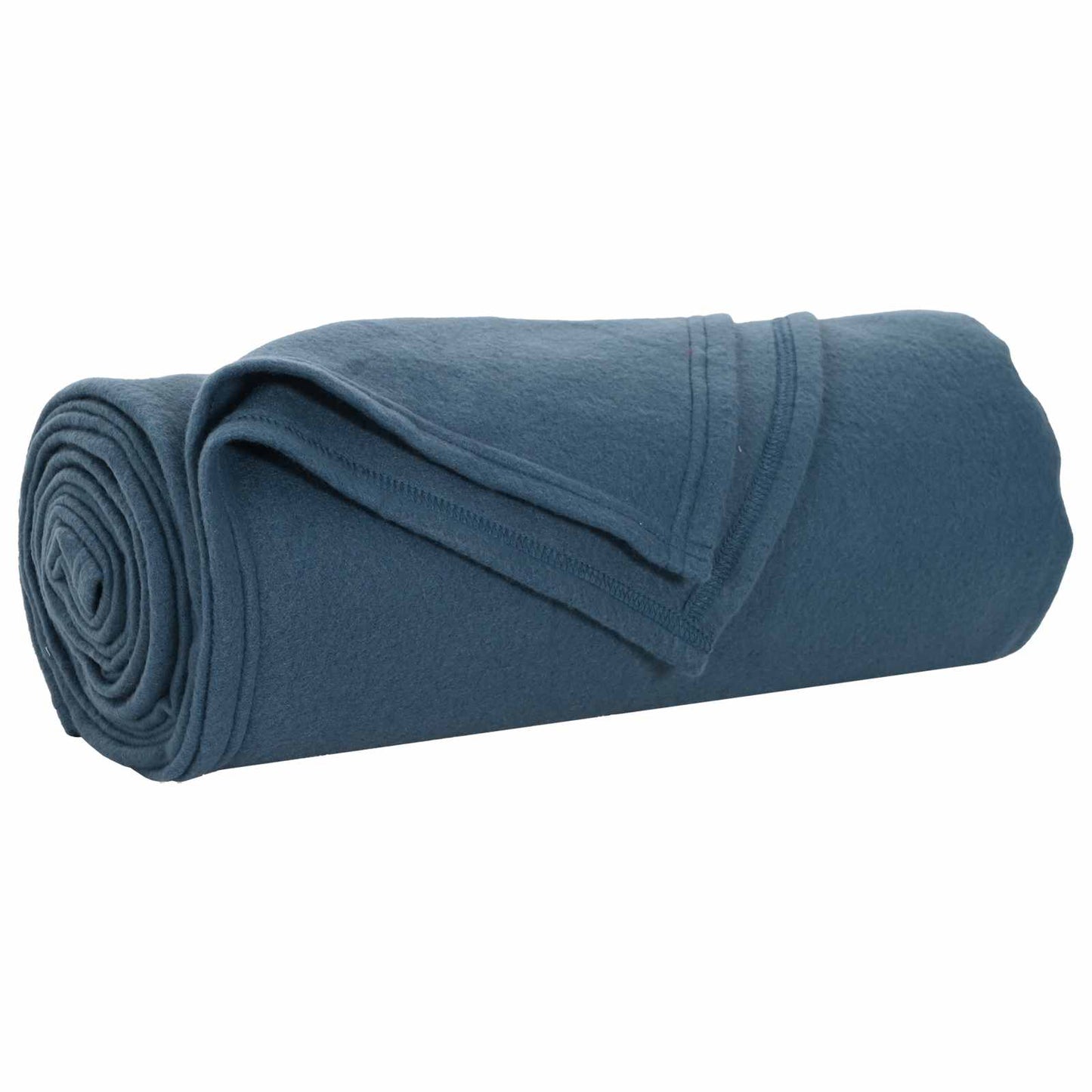 Überwurfdecke Marineblau 270 x 240 cm Fleece