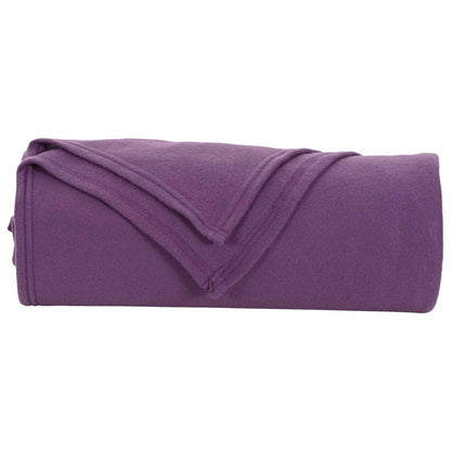 Wohndecken 6 pcs Lila 270 x 240 cm Fleece