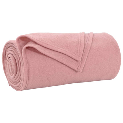 Wohndecken 24 pcs Rosa 240 x 220 cm Fleece