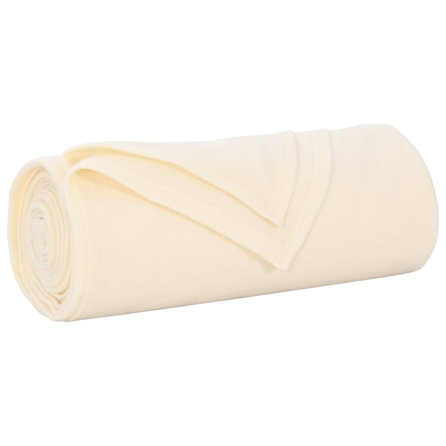 Wohndecken 6 pcs Creme 280 x 210 cm Fleece