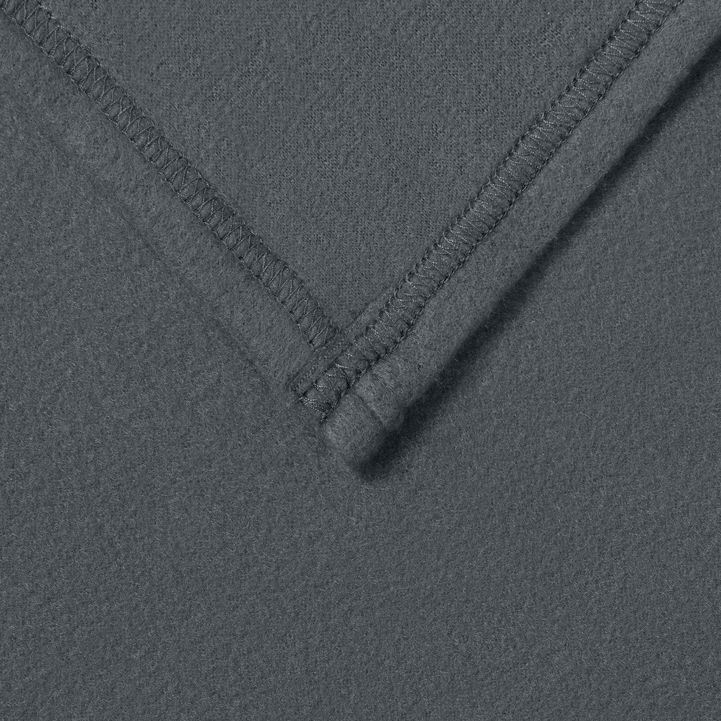 Wohndecken 6 pcs Dunkelgrau 350 x 270 cm Fleece