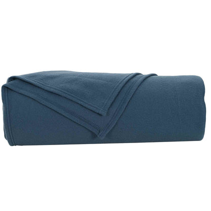 Wohndecken 6 pcs Marineblau 350 x 270 cm Fleece