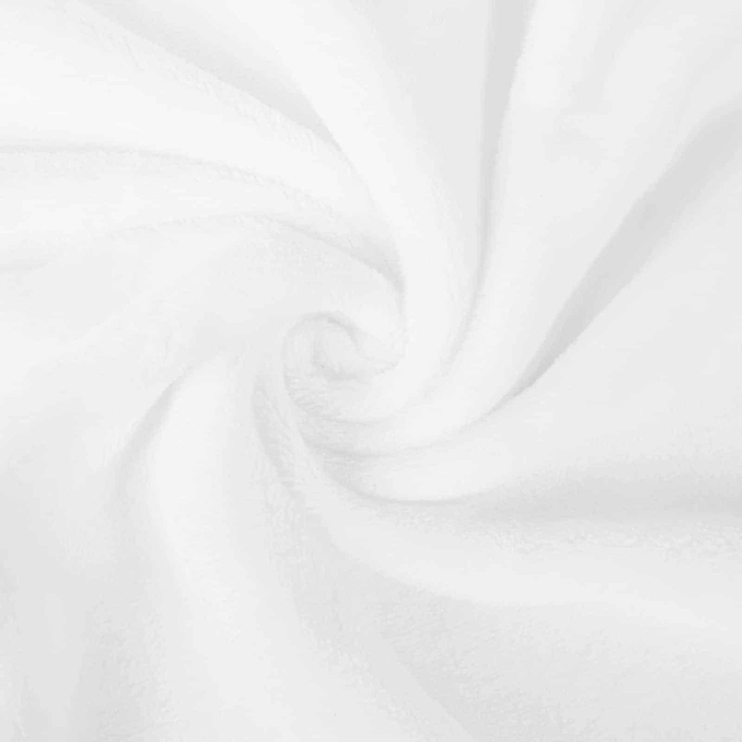 Decken-Hoodie Weiß M Flanell