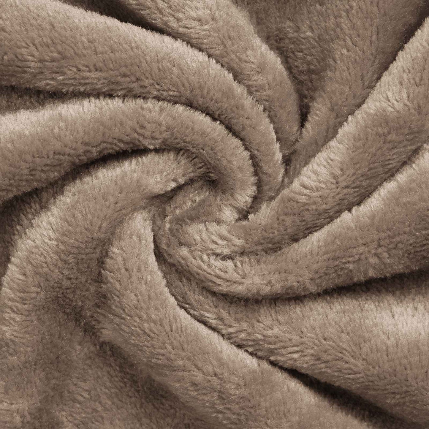 Bademantel Hoodie Kamel XXL Flanell