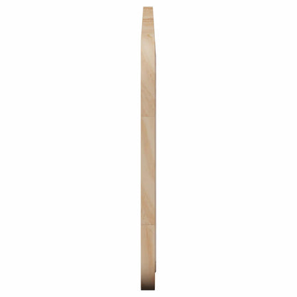 vidaXL Kopfteil mit Kopfteil Natur 140 x 55 x 3 cm Rattan