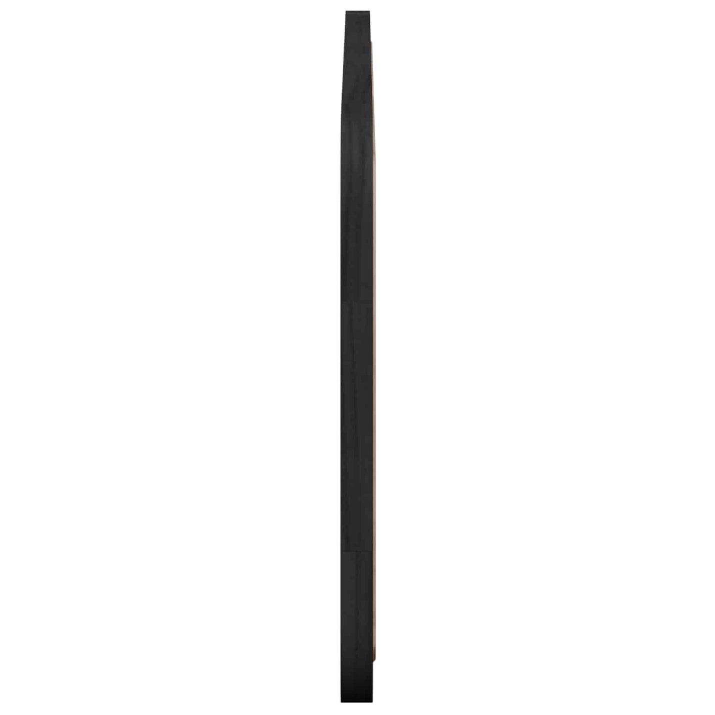 vidaXL Kopfteil mit Kopfteil Schwarz 120 x 55 x 3 cm Rattan