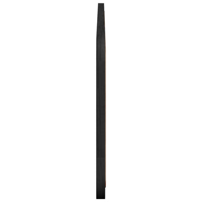 vidaXL Kopfteil mit Kopfteil Schwarz 160 x 55 x 3 cm Rattan