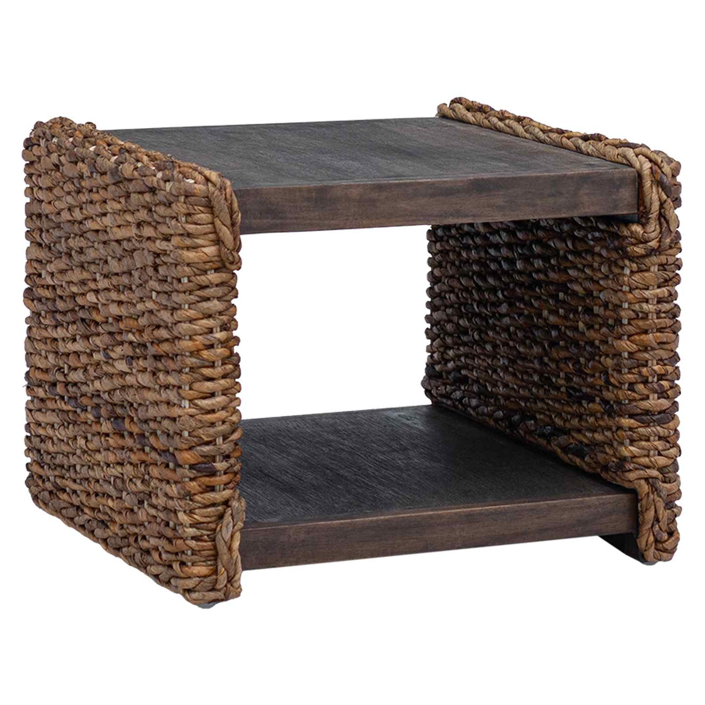 vidaXL Couchtisch Natur 45 x 45 x 45 cm Massives Mahagoni Holz