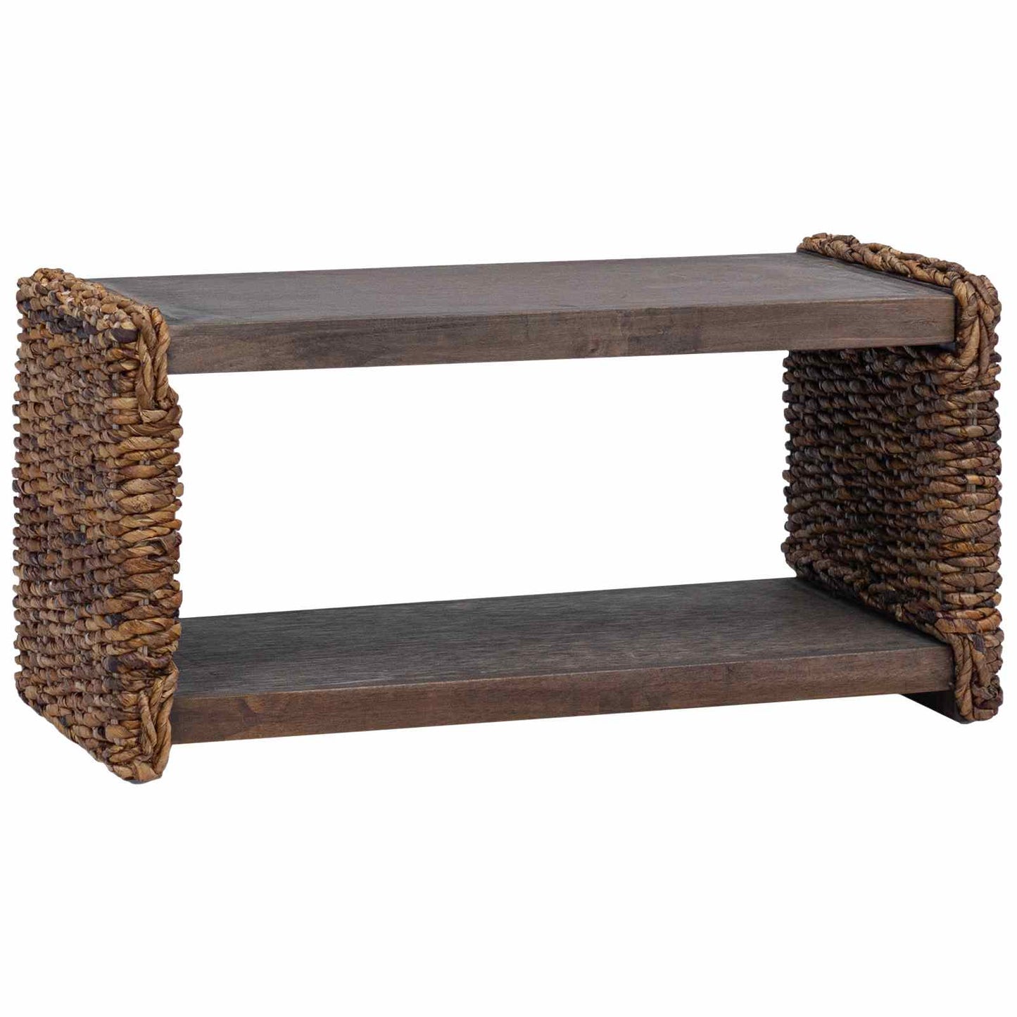 vidaXL Couchtisch Natur 70 x 35 x 35 cm Massives Mahagoni Holz