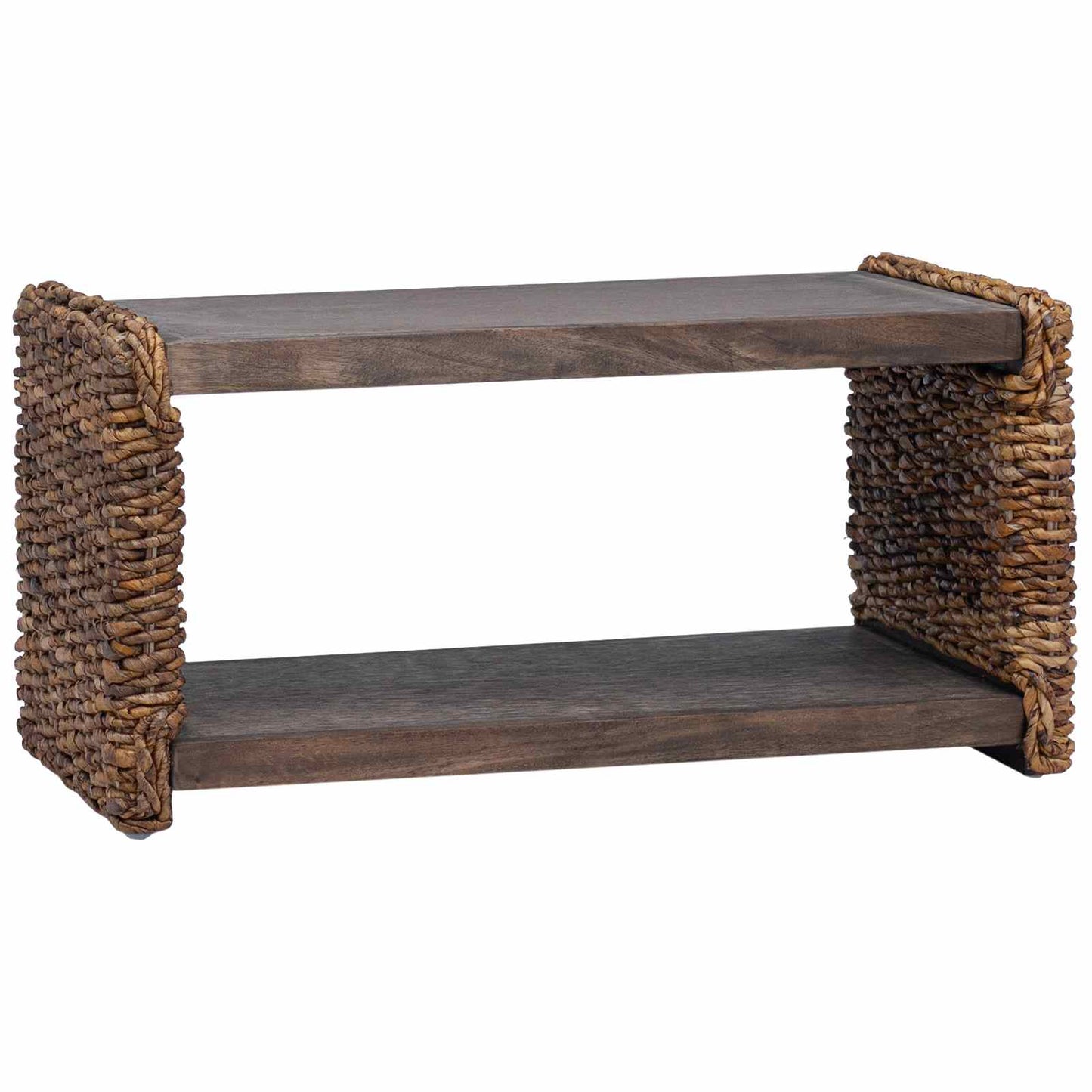 vidaXL Couchtisch Natur 70 x 35 x 35 cm Massives Mahagoni Holz