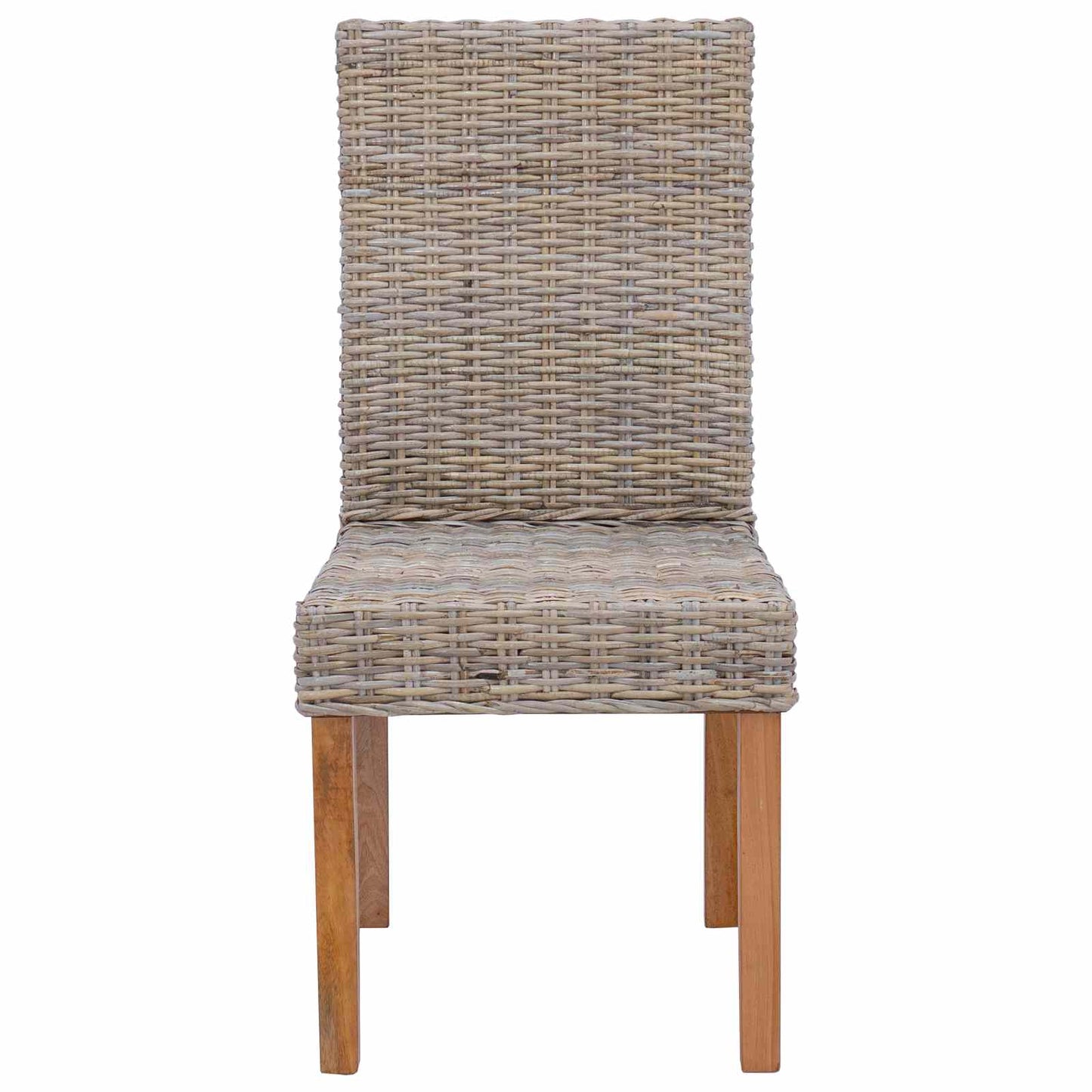 vidaXL Esszimmerstuhl 2 pcs Kubu Grau 45 x 54 x 93 cm