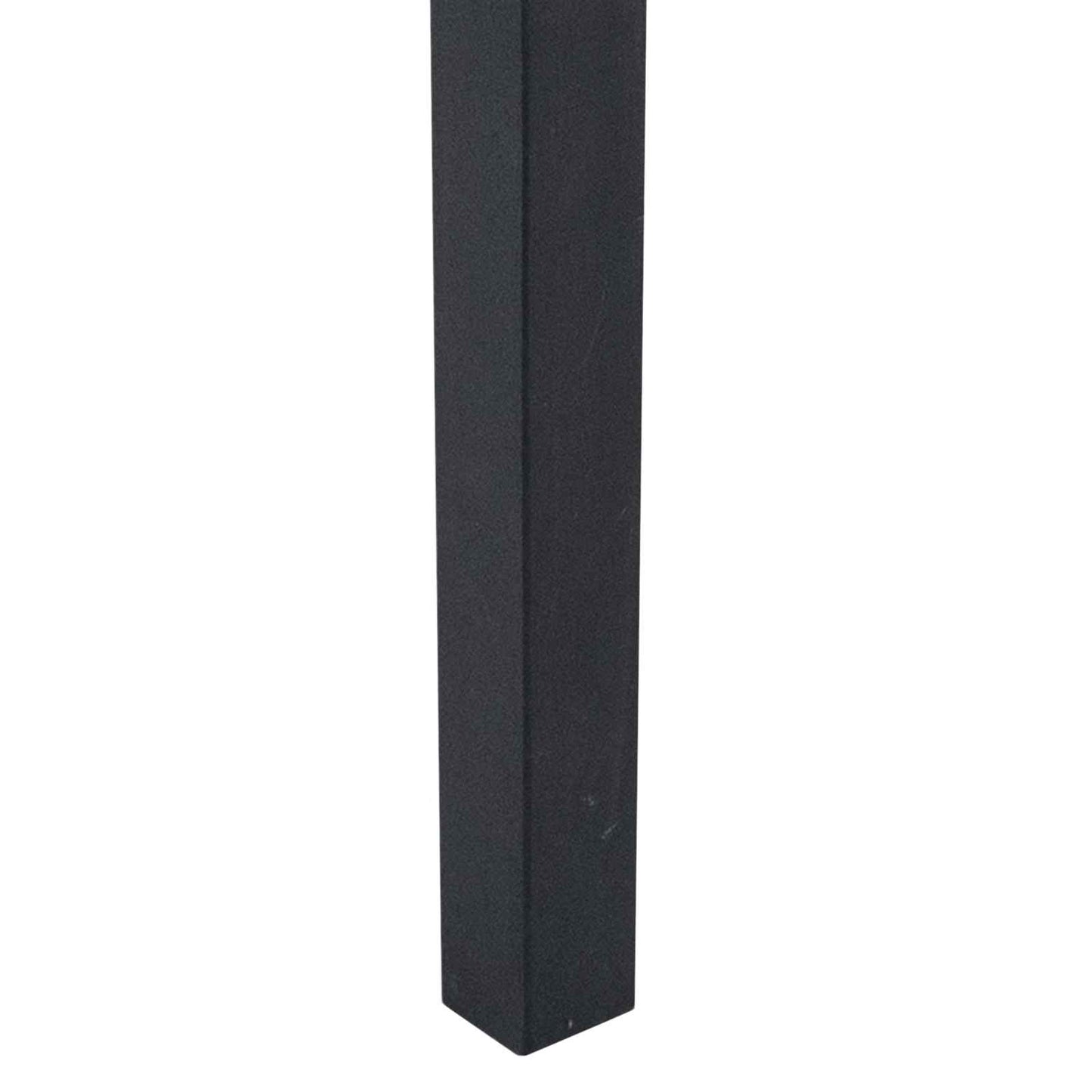 vidaXL Esszimmerstuhl 2 pcs Schwarz gewaschen 45 x 54 x 93 cm