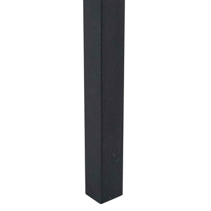 vidaXL Esszimmerstuhl 2 pcs Schwarz gewaschen 46 x 55 x 84 cm