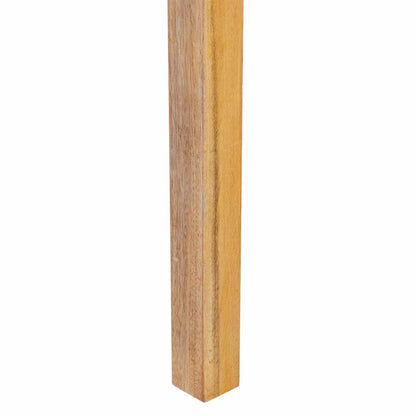 vidaXL Esszimmerstuhl 2 pcs Natur 46 x 55 x 84 cm Kubu Rattan