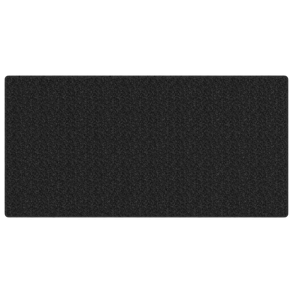 Teppichläufer Anthrazit 100 x 200 cm 100% Polypropylen