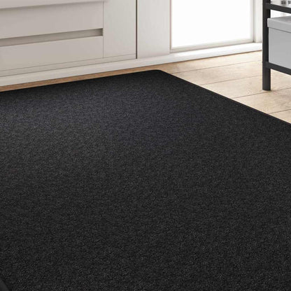 vidaXL Teppichläufer Anthrazit 100 x 300 cm 100% Polypropylen