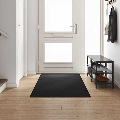 vidaXL Teppichläufer Anthrazit 100 x 300 cm 100% Polypropylen
