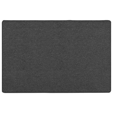 vidaXL Tapis de Couloir Gris Foncé 100 x 150 cm 100% Polypropylène