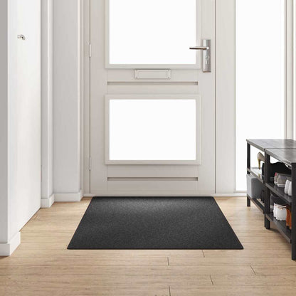 vidaXL Teppichläufer Dunkelgrau 100 x 200 cm 100% Polypropylen