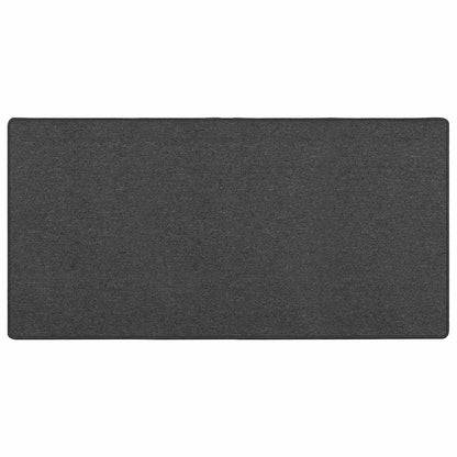 vidaXL Teppichläufer Dunkelgrau 100 x 200 cm 100% Polypropylen