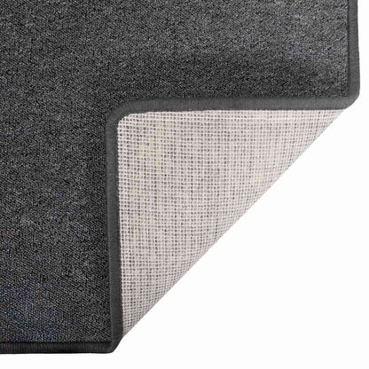 vidaXL Teppichläufer Dunkelgrau 100 x 250 cm 100% Polypropylen
