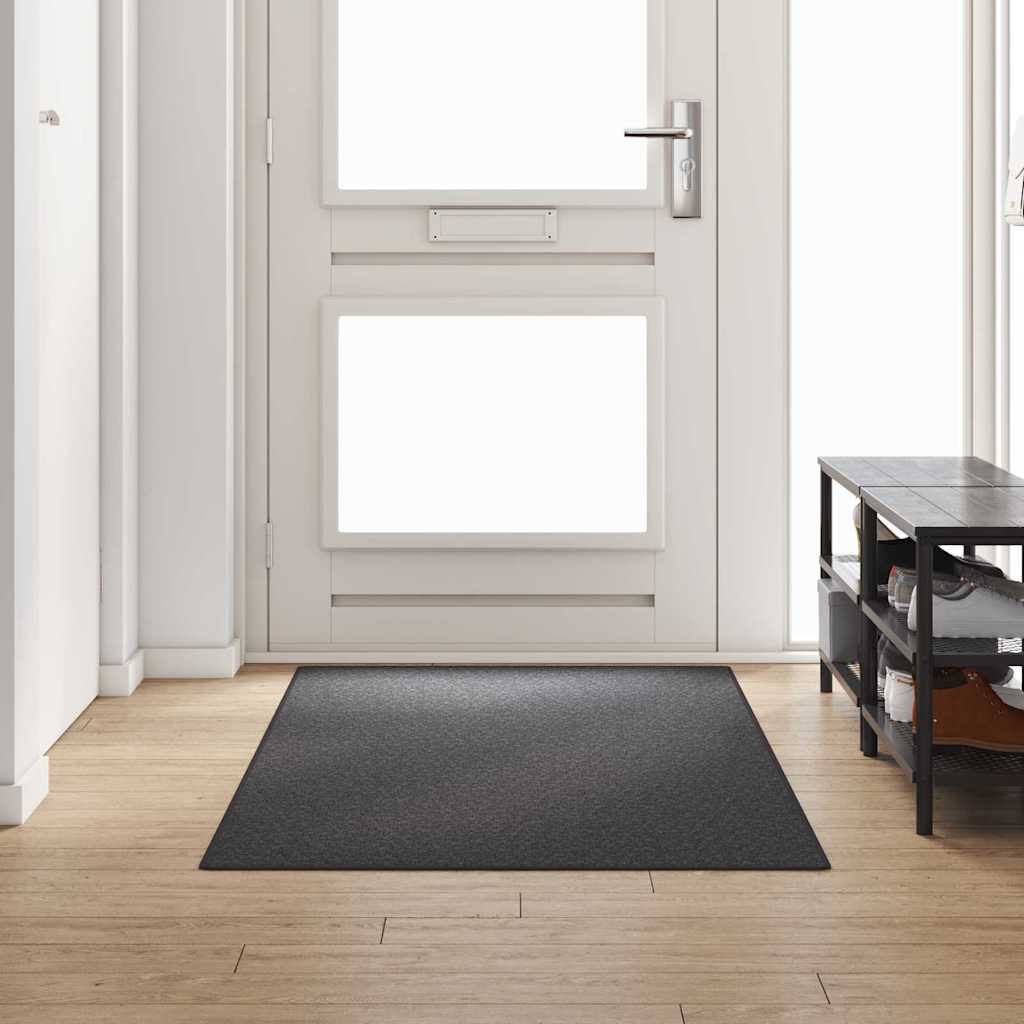 vidaXL Teppichläufer Dunkelgrau 100 x 250 cm 100% Polypropylen