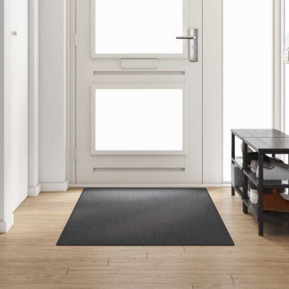 vidaXL Teppichläufer Dunkelgrau 100 x 250 cm 100% Polypropylen