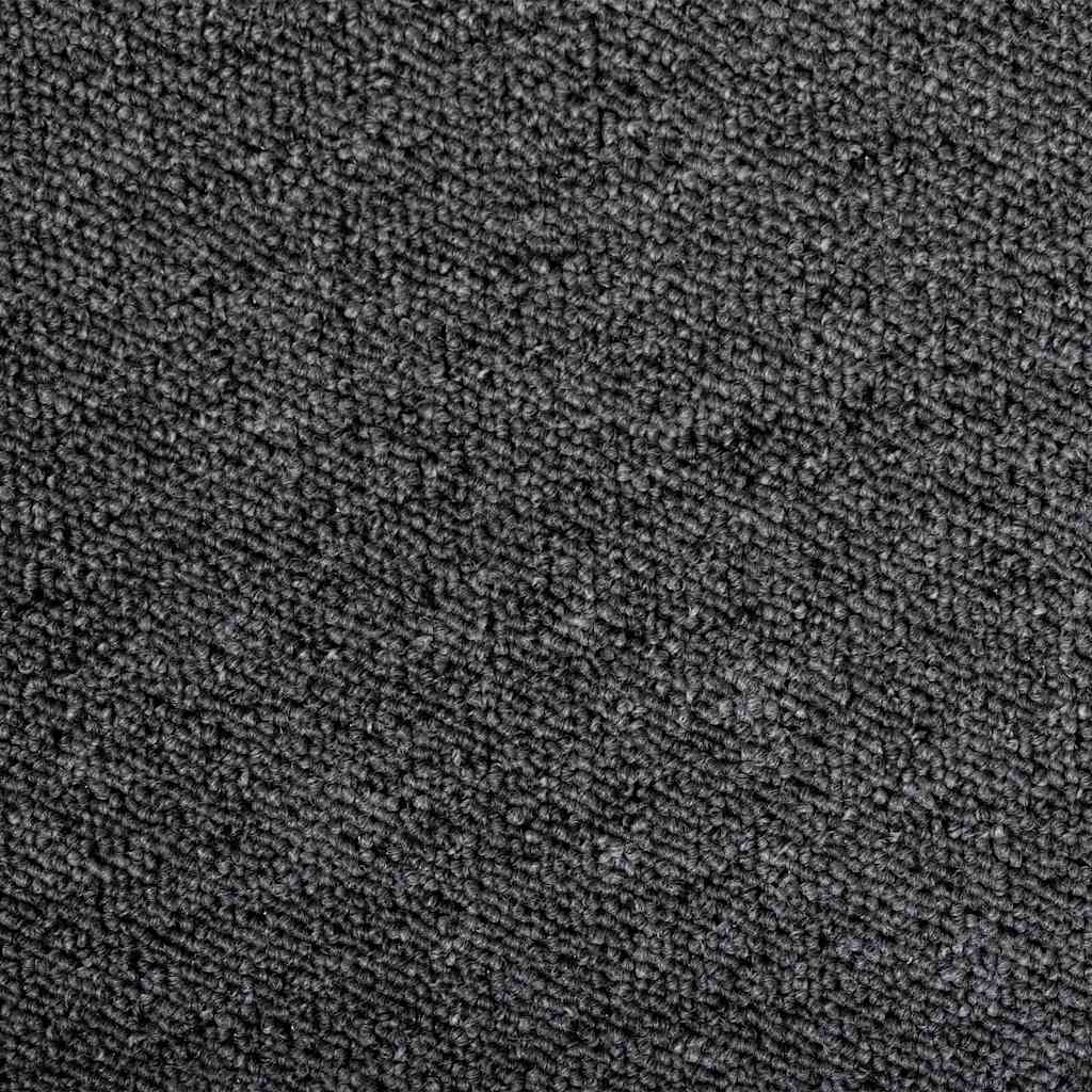 vidaXL Teppichläufer Dunkelgrau 100 x 250 cm 100% Polypropylen