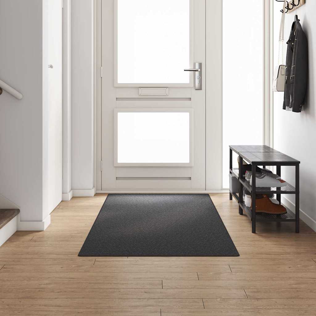 vidaXL Teppichläufer Dunkelgrau 100 x 300 cm 100% Polypropylen