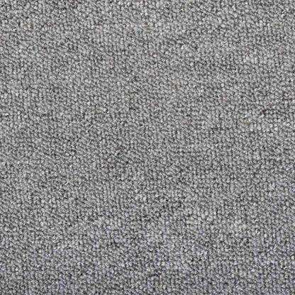 vidaXL Teppichläufer Hellgrau 80 x 500 cm 100% Polypropylen
