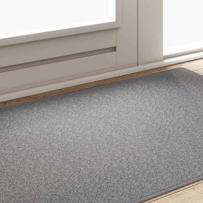 vidaXL Teppichläufer Hellgrau 100 x 150 cm 100% Polypropylen