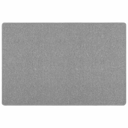 vidaXL Teppichläufer Hellgrau 100 x 150 cm 100% Polypropylen
