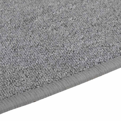 vidaXL Teppichläufer Hellgrau 100 x 250 cm 100% Polypropylen