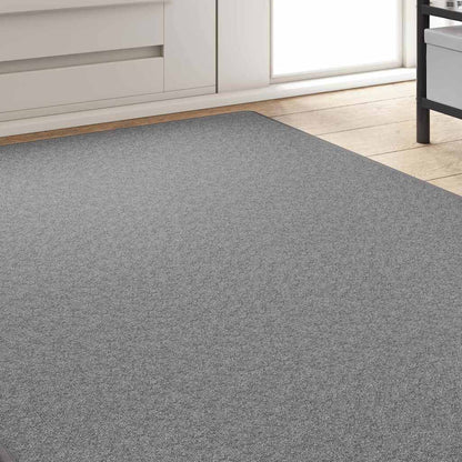 vidaXL Teppichläufer Hellgrau 100 x 250 cm 100% Polypropylen