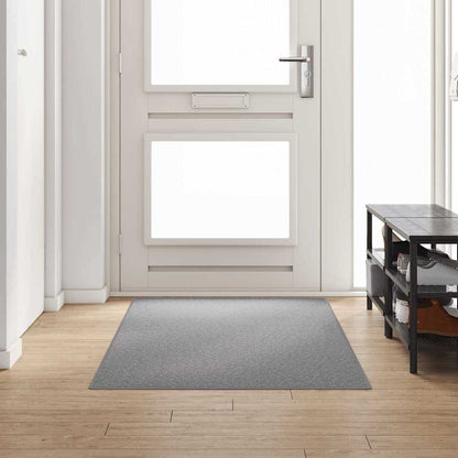 vidaXL Teppichläufer Hellgrau 100 x 250 cm 100% Polypropylen