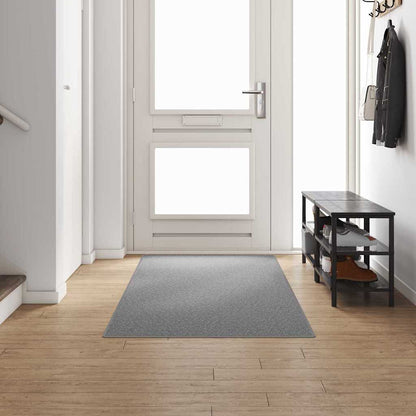 vidaXL Teppichläufer Hellgrau 100 x 300 cm 100% Polypropylen