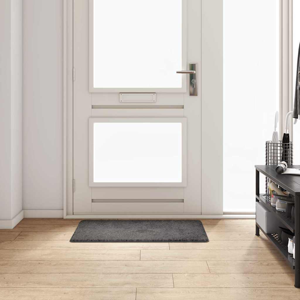 vidaXL Teppichläufer Grau 50 x 100 cm 100% Polypropylen Tuft