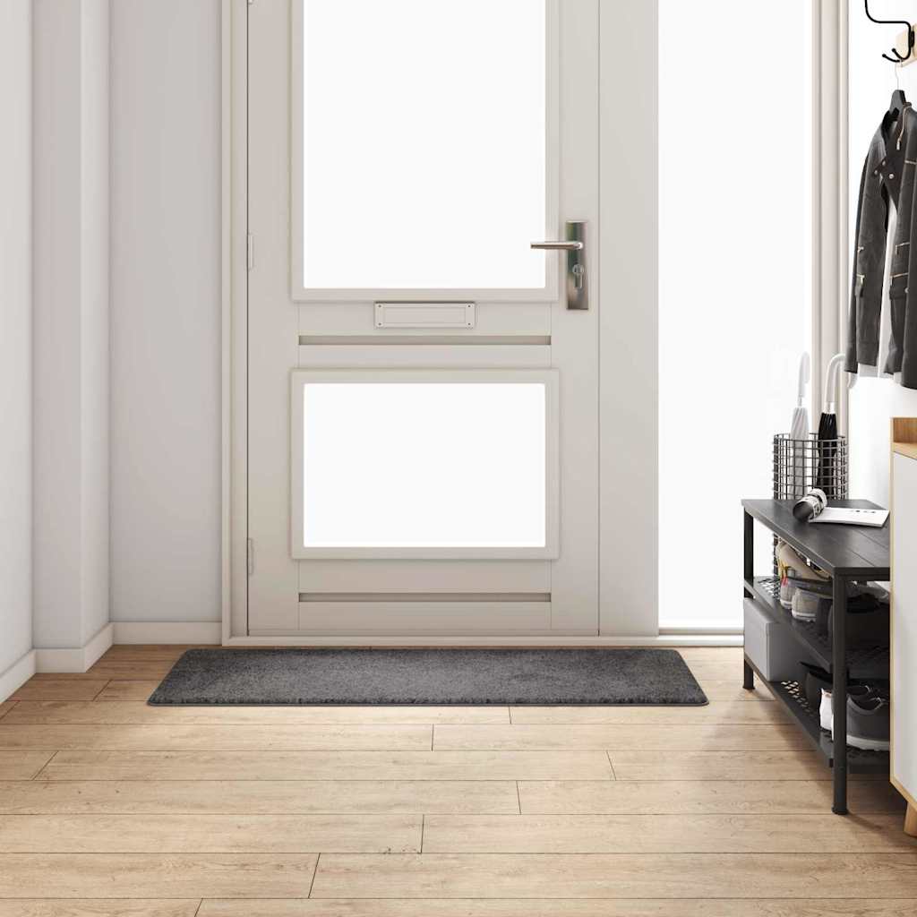 vidaXL Teppichläufer Grau 50 x 150 cm 100% Polypropylen Tuft