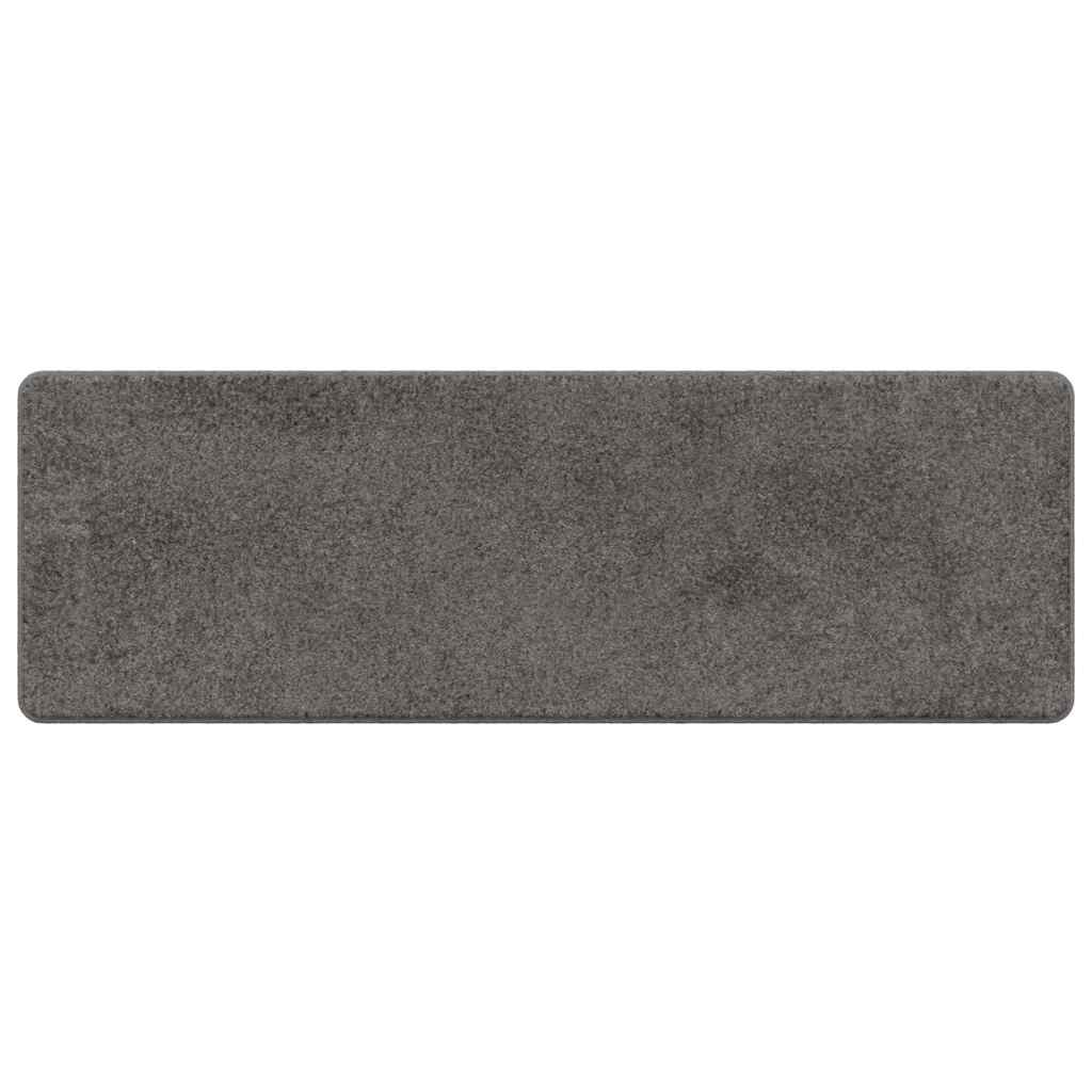 vidaXL Teppichläufer Grau 50 x 150 cm 100% Polypropylen Tuft