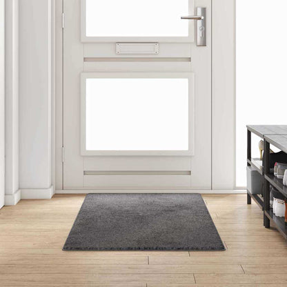 vidaXL Teppichläufer Grau 80 x 200 cm 100% Polypropylen Tuft