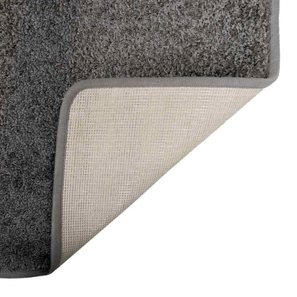 vidaXL Teppichläufer Grau 100 x 200 cm 100% Polypropylen Tuft