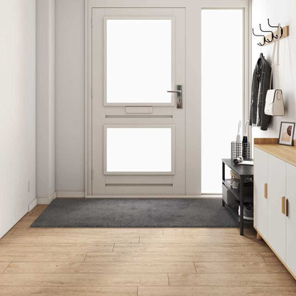 vidaXL Teppichläufer Grau 100 x 200 cm 100% Polypropylen Tuft